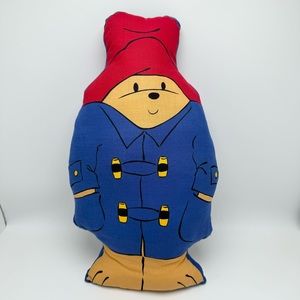 VTG 1999 P&Co Ltd Paddington Bear Stuffed Plush Pillow Stuffy 17”